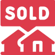 Real estate sold graphic